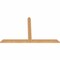 Ekena Millwork Portland Timber Gable Bracket, Western Red Cedar, 60"W x 38"H x 1 1/2"D x 3 1/2"F, 15/12 Pitch GBW060X38X0204POR00SWR - alternate 3